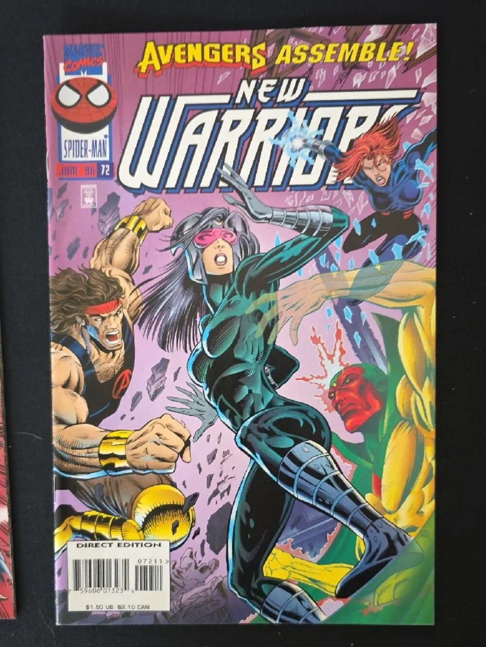 Marvel Comic Book Set Of 4- New Warriors